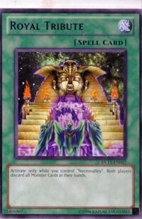 Royal Tribute (Purple) DL11-EN017 card from Duelist League Promo