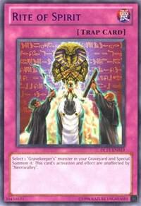 Rite of Spirit (Purple) DL11-EN019 card from Duelist League Promo