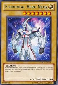 Elemental Hero Neos (Green) DL12-EN001 card from Duelist League Promo
