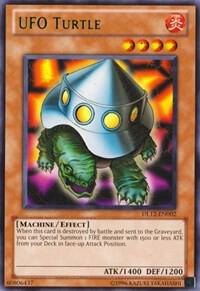 UFO Turtle (Green) DL12-EN002 card from Duelist League Promo