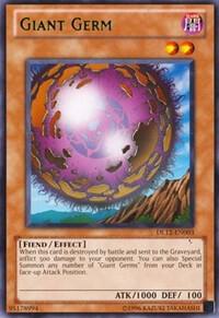 Giant Germ (Green) DL12-EN003 card from Duelist League Promo