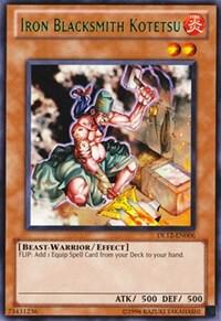 Iron Blacksmith Kotetsu (Green) DL12-EN006 card from Duelist League Promo