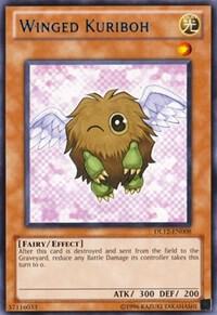 Winged Kuriboh (Blue) DL12-EN008 card from Duelist League Promo
