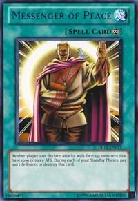 Messenger of Peace (Blue) DL12-EN013 card from Duelist League Promo