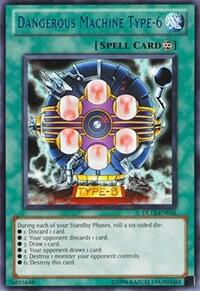 Dangerous Machine Type-6 (Blue) DL12-EN016 card from Duelist League Promo