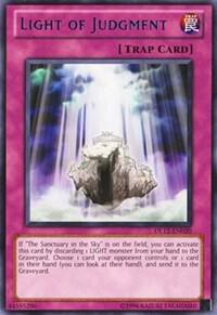 Light of Judgment (Blue) DL12-EN020 card from Duelist League Promo