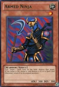 Armed Ninja (Green) DL13-EN001 card from Duelist League Promo