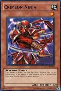 Crimson Ninja (Purple) DL13-EN004 card from Duelist League Promo