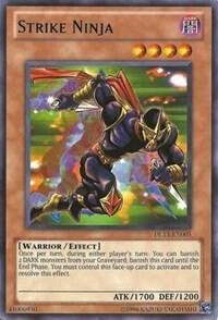 Strike Ninja (Blue) DL13-EN005 card from Duelist League Promo