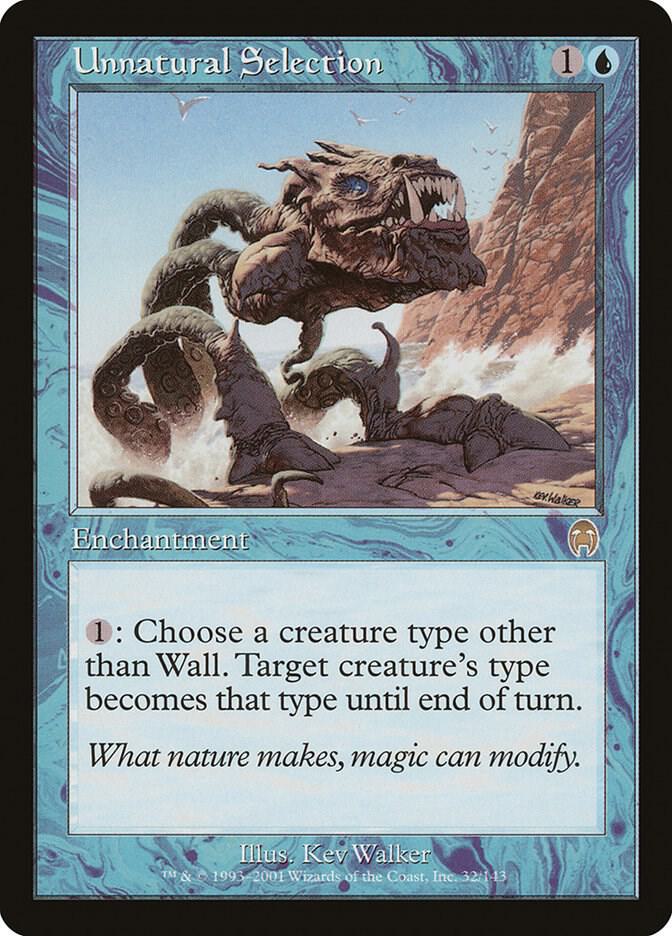 Unnatural Selection 32 card from Apocalypse