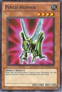 Pinch Hopper (Blue) DL13-EN006 card from Duelist League Promo