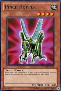 Pinch Hopper (Green) DL13-EN006 card from Duelist League Promo