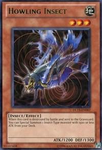 Howling Insect (Green) DL13-EN007 card from Duelist League Promo