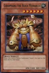 Granmarg the Rock Monarch (Green) DL13-EN008 card from Duelist League Promo