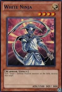 White Ninja (Blue) DL13-EN009 card from Duelist League Promo