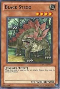 Black Stego (Blue) DL13-EN011 card from Duelist League Promo