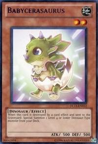 Babycerasaurus (Purple) DL13-EN012 card from Duelist League Promo