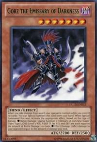 Gorz the Emissary of Darkness (Green) DL13-EN013 card from Duelist League Promo