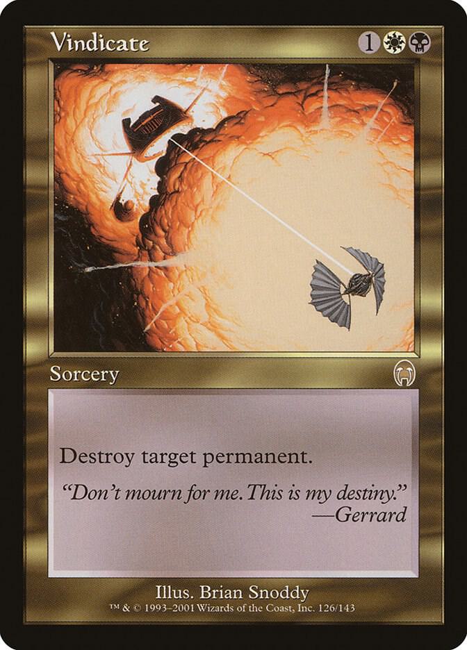 Vindicate 126 card from Apocalypse