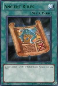Ancient Rules (Green) DL13-EN016 card from Duelist League Promo