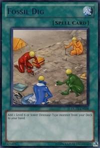 Fossil Dig (Blue) DL13-EN018 card from Duelist League Promo