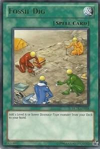 Fossil Dig (Green) DL13-EN018 card from Duelist League Promo