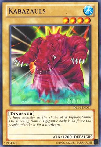 Kabazauls (Purple) DL14-EN001 card from Duelist League Promo