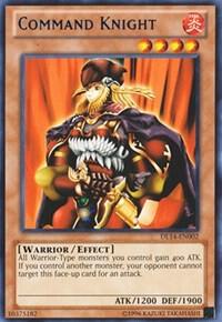 Command Knight (Blue) DL14-EN002 card from Duelist League Promo