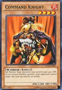 Command Knight (Green) DL14-EN002 card from Duelist League Promo