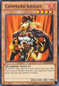 Command Knight (Purple) DL14-EN002 card from Duelist League Promo