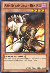 Armed Samurai - Ben Kei (Blue) DL14-EN003 card from Duelist League Promo