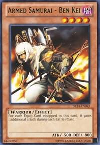 Armed Samurai - Ben Kei (Green) DL14-EN003 card from Duelist League Promo