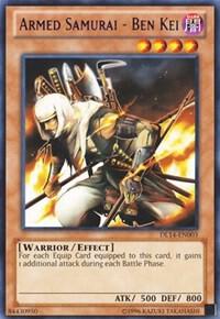 Armed Samurai - Ben Kei (Purple) DL14-EN003 card from Duelist League Promo