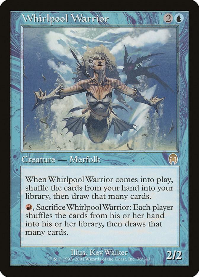 Whirlpool Warrior 36 card from Apocalypse