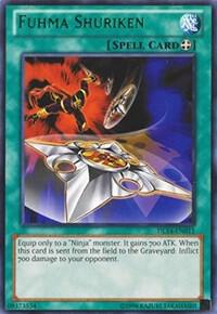 Fuhma Shuriken (Green) DL14-EN011 card from Duelist League Promo