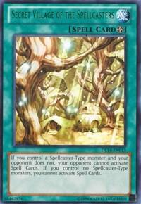 Secret Village of the Spellcasters (Green) DL14-EN013 card from Duelist League Promo