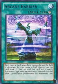 Arcane Barrier (Blue) DL14-EN014 card from Duelist League Promo