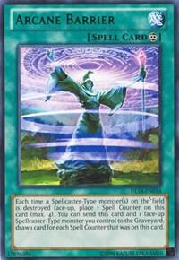 Arcane Barrier (Green) DL14-EN014 card from Duelist League Promo