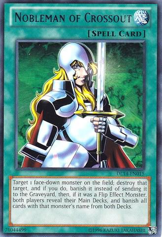Nobleman of Crossout (Blue) DL14-EN015 card from Duelist League Promo