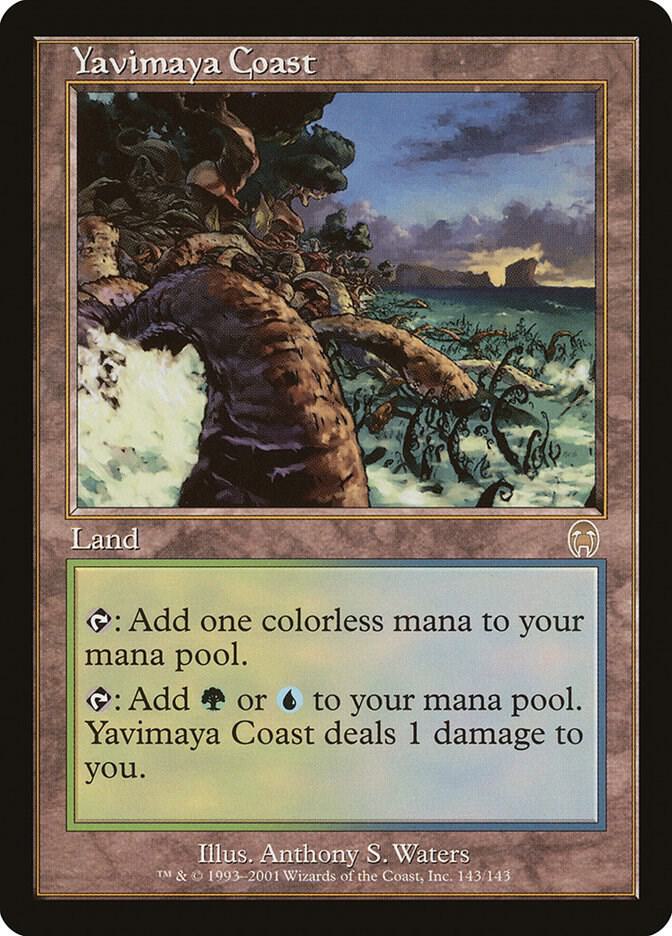 Yavimaya Coast 143 card from Apocalypse