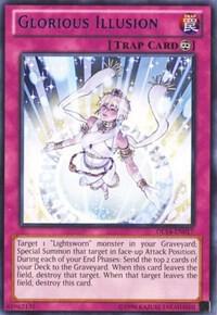Glorious Illusion (Blue) DL14-EN017 card from Duelist League Promo