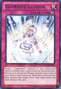 Glorious Illusion (Green) DL14-EN017 card from Duelist League Promo