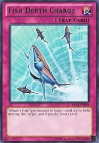 Fish Depth Charge (Green) DL14-EN018 card from Duelist League Promo