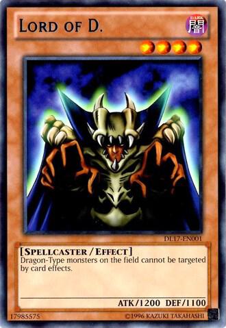Lord of D. (Blue) DL17-EN001 card from Duelist League Promo