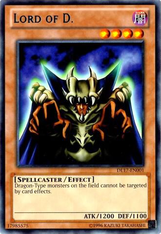 Lord of D. (Green) DL17-EN001 card from Duelist League Promo