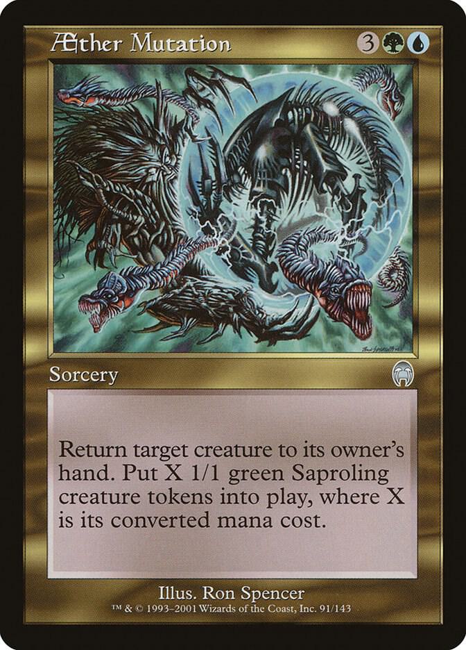 Aether Mutation 91 card from Apocalypse