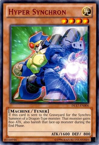 Hyper Synchron (Red) DL17-EN006 card from Duelist League Promo