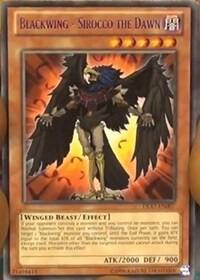Blackwing - Sirocco the Dawn (Purple) DL17-EN007 card from Duelist League Promo