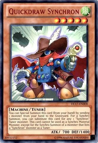 Quickdraw Synchron (Red) DL17-EN008 card from Duelist League Promo