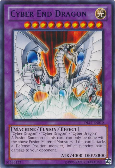 Cyber End Dragon (Purple) DL17-EN010 card from Duelist League Promo
